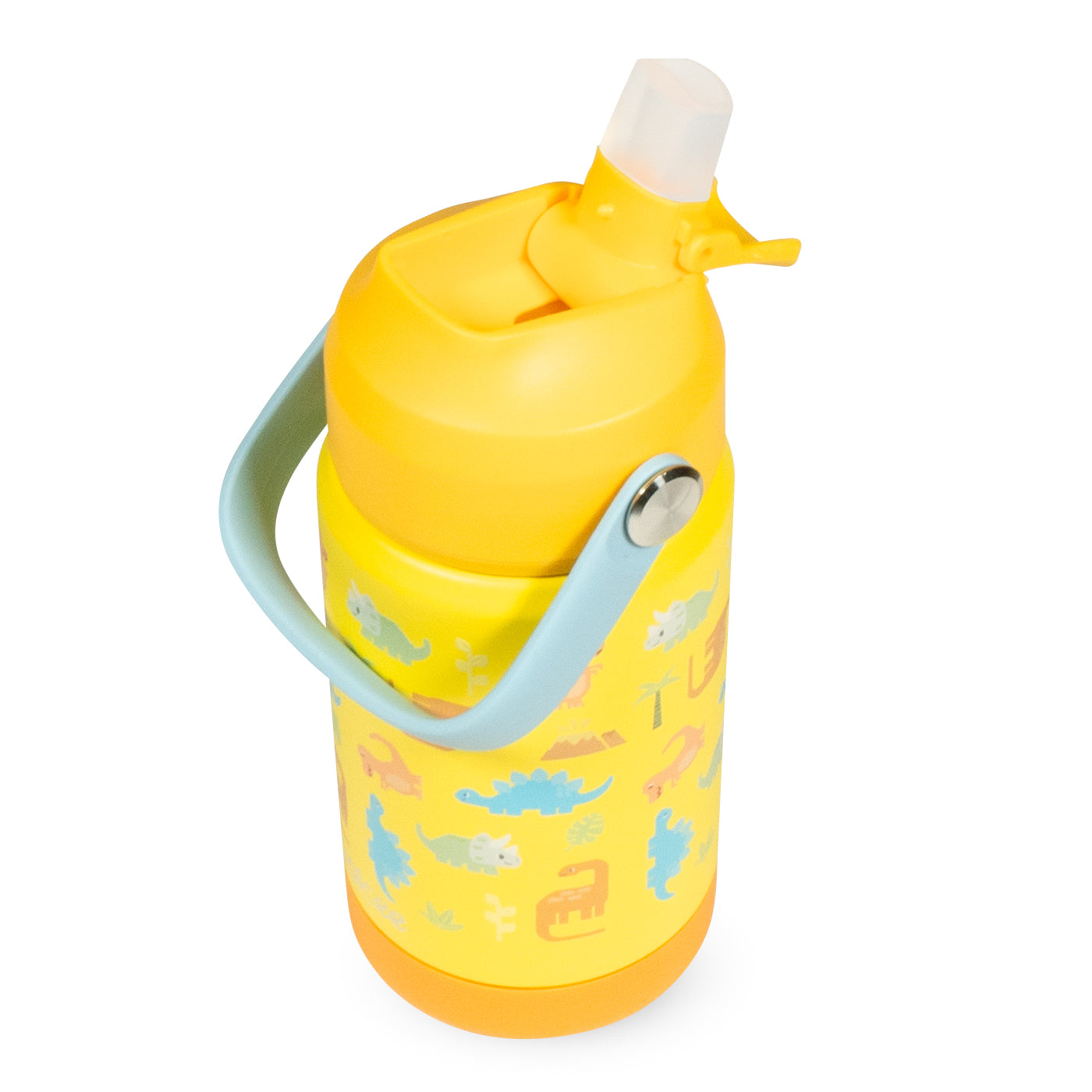Beige Dinosaur 2.0 Bottle with Handle - 12oz / 350ml