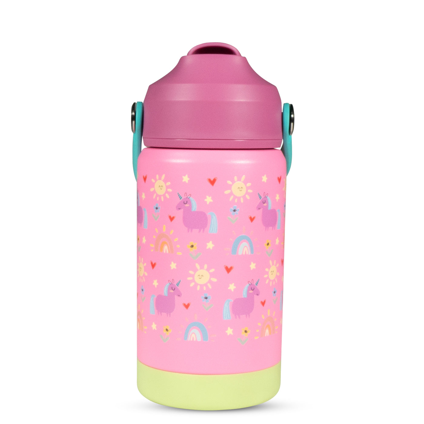 Pink Unicorn 2.0 Bottle with Handle - 12oz / 350ml