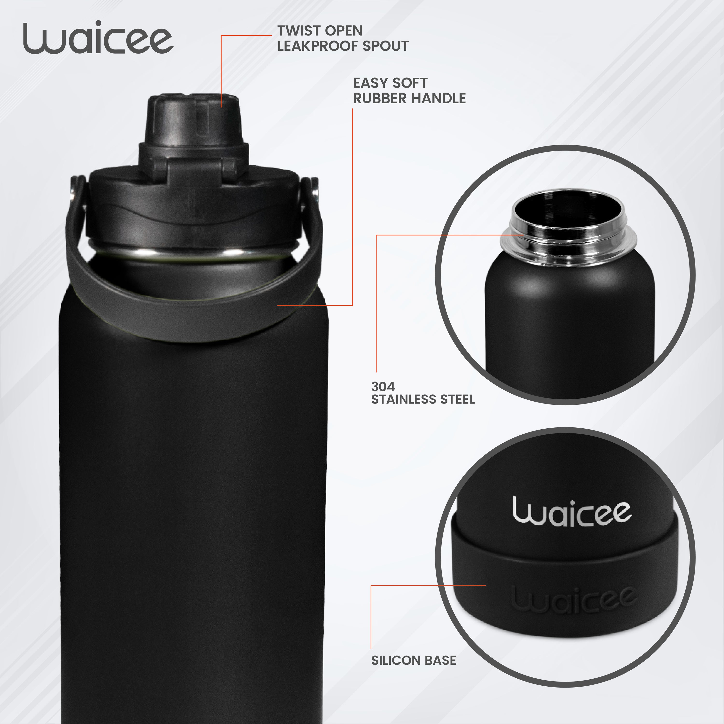 Onyx Black – 21oz / 620ml